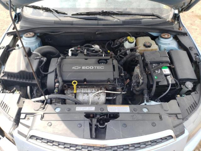 1G1PD5SH0B7179663 - 2011 CHEVROLET CRUZE LS 蓝色 照片 11