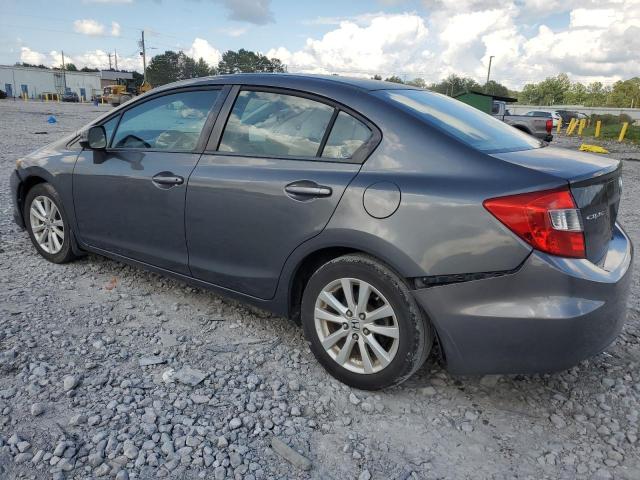 2HGFB2F96CH516726 - 2012 HONDA CIVIC EXL 灰色 照片 2