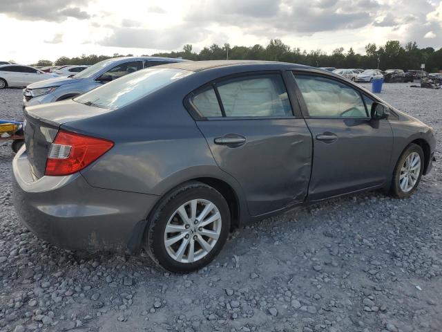 2HGFB2F96CH516726 - 2012 HONDA CIVIC EXL 灰色 照片 3