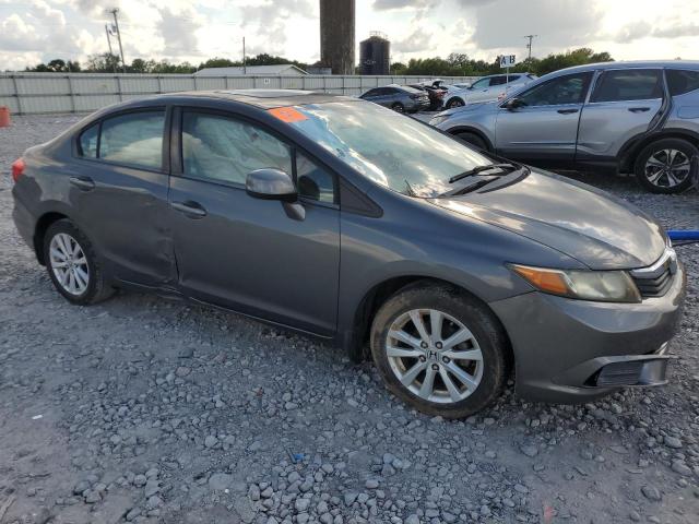 2HGFB2F96CH516726 - 2012 HONDA CIVIC EXL 灰色 照片 4