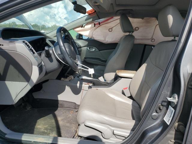 2HGFB2F96CH516726 - 2012 HONDA CIVIC EXL 灰色 照片 7