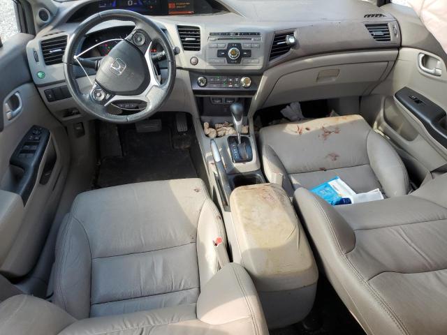 2HGFB2F96CH516726 - 2012 HONDA CIVIC EXL 灰色 照片 8