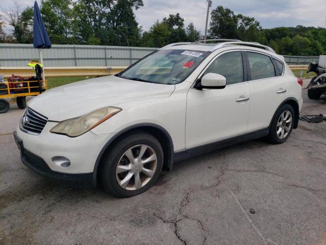 JNKAJ09F08M360350 - 2008 INFINITI EX35 BASE WHITE photo 1