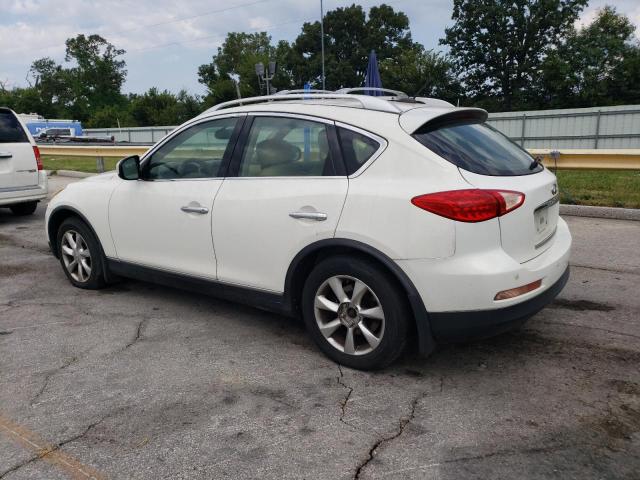 JNKAJ09F08M360350 - 2008 INFINITI EX35 BASE WHITE photo 2