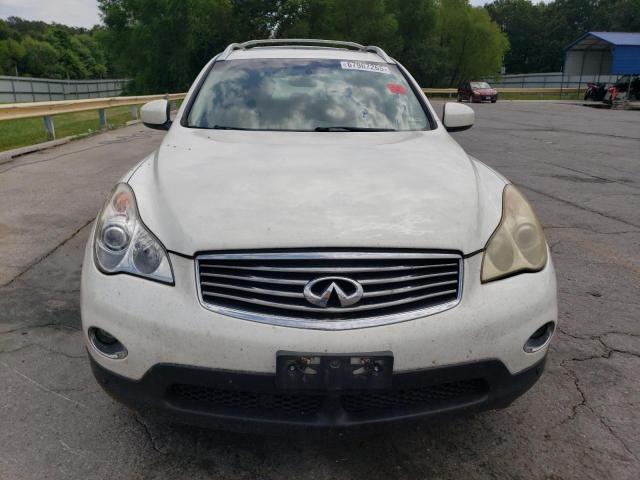 JNKAJ09F08M360350 - 2008 INFINITI EX35 BASE WHITE photo 5