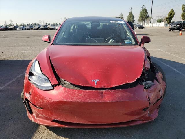 5YJ3E1EB4NF114462 - 2022 TESLA MODEL 3 Qırmızı foto 5
