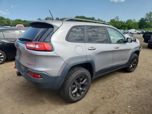 1C4PJMBX4JD507765 - 2018 JEEP CHEROKEE TRAILHAWK SILVER photo 3
