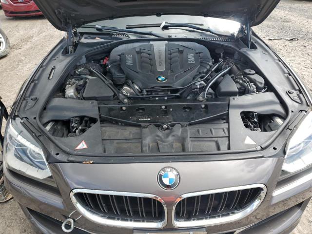 WBA6B4C59ED099191 - 2014 BMW 650 XI GRAN COUPE GRAY photo 11