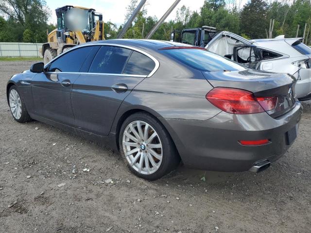 WBA6B4C59ED099191 - 2014 BMW 650 XI GRAN COUPE GRAY photo 2