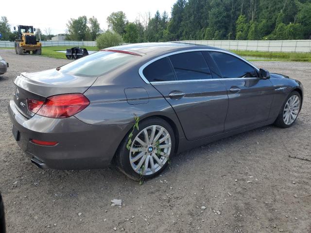 WBA6B4C59ED099191 - 2014 BMW 650 XI GRAN COUPE GRAY photo 3