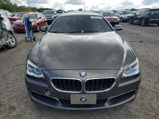 WBA6B4C59ED099191 - 2014 BMW 650 XI GRAN COUPE GRAY photo 5