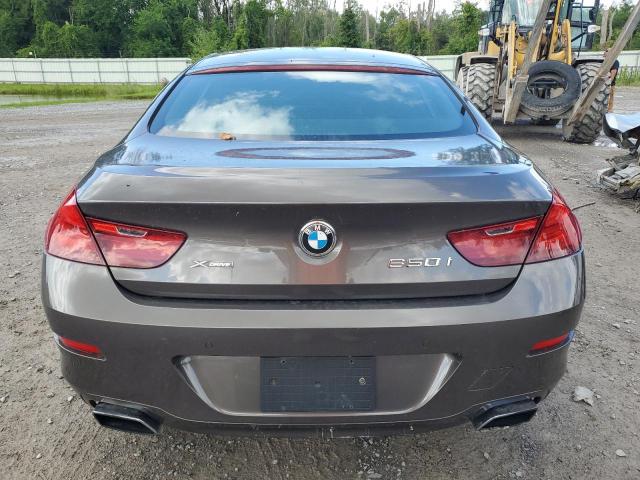 WBA6B4C59ED099191 - 2014 BMW 650 XI GRAN COUPE GRAY photo 6