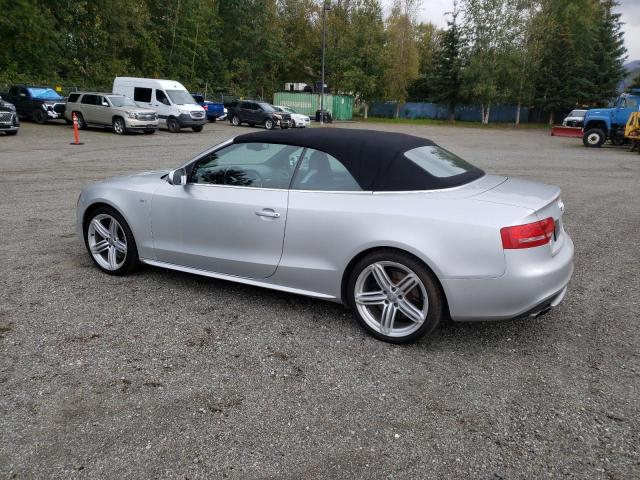 WAUVGAFH6AN024423 - 2010 AUDI S5 PRESTIGE SILVER photo 2