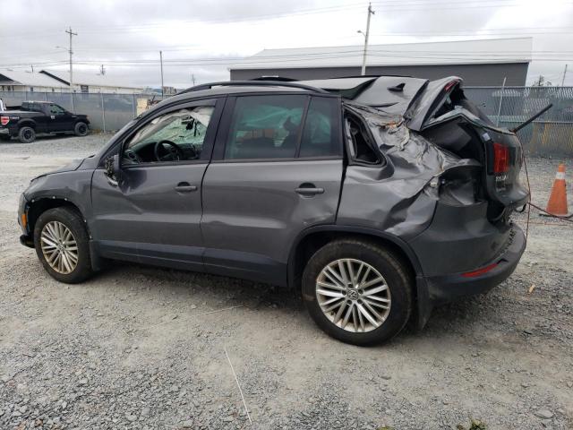 WVGJV7AX1FW578569 - 2015 VOLKSWAGEN TIGUAN S GRAY photo 2