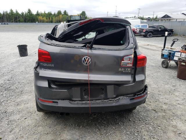 WVGJV7AX1FW578569 - 2015 VOLKSWAGEN TIGUAN S GRAY photo 6