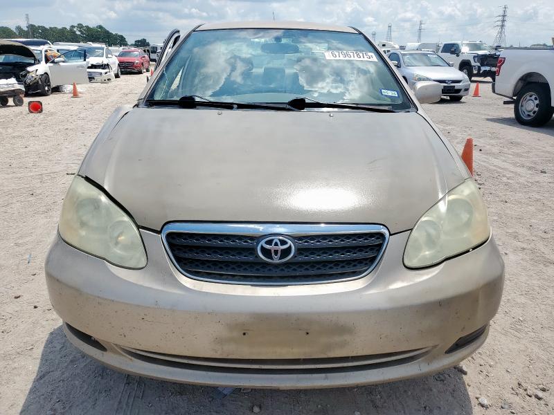 1NXBR32E16Z622497 - 2006 TOYOTA COROLLA CE Ոսկեգույն լուսանկար 5