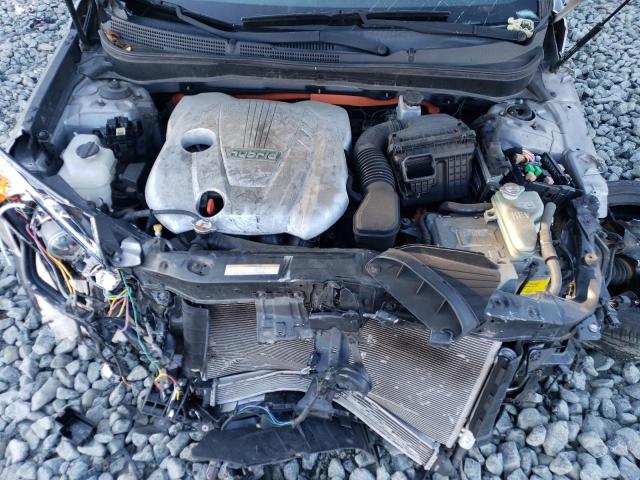 KMHEC4A49DA101099 - 2013 HYUNDAI SONATA HYBRID GRAY photo 11