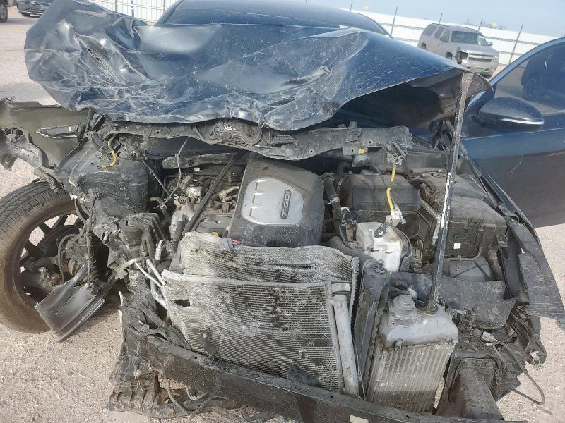 5XXGU4L11KG379882 - 2019 KIA OPTIMA EX BLACK photo 11