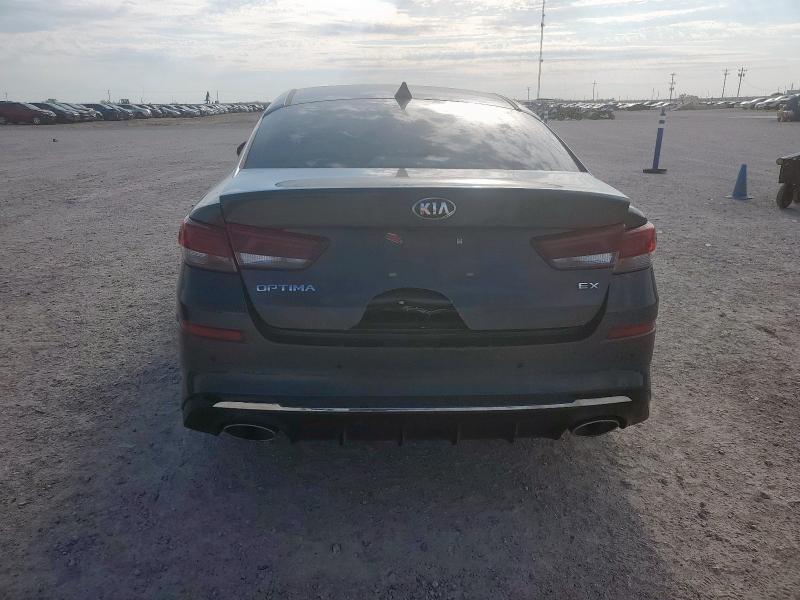 5XXGU4L11KG379882 - 2019 KIA OPTIMA EX BLACK photo 6