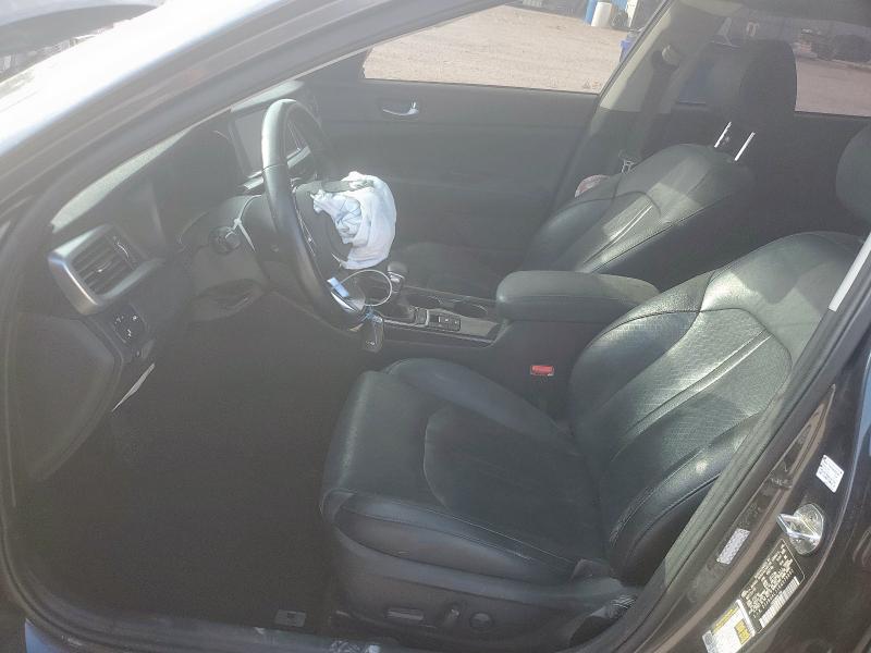 5XXGU4L11KG379882 - 2019 KIA OPTIMA EX BLACK photo 7