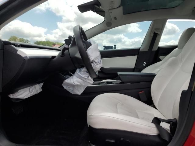 5YJ3E1EA5JF155670 - 2018 TESLA MODEL 3 Կարմիր լուսանկար 7