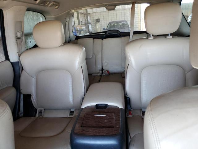 JN8AY2NE7K9758644 - 2019 NISSAN ARMADA PLATINUM თეთრი ფოტო 10