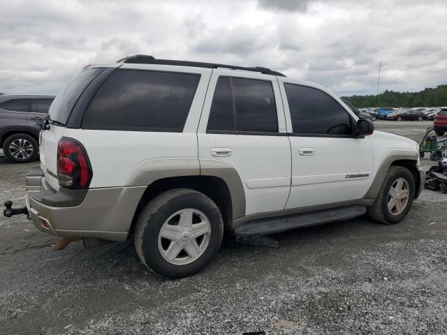 1GNDS13S122208188 - 2002 CHEVROLET TRAILBLAZE WHITE photo 3