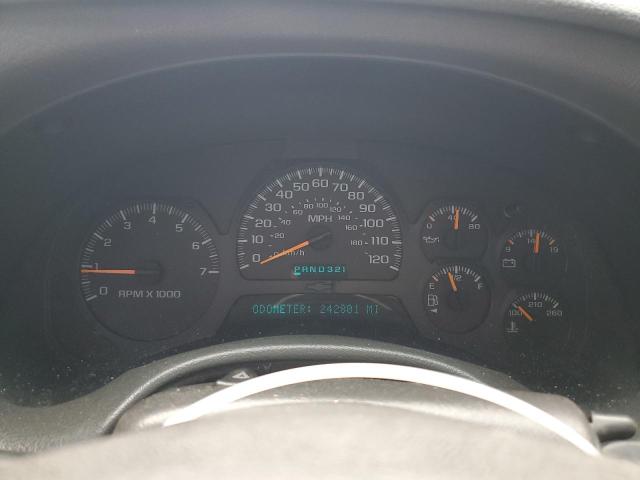 1GNDS13S122208188 - 2002 CHEVROLET TRAILBLAZE WHITE photo 9