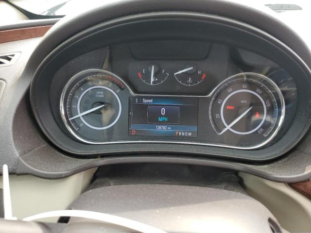 2G4GK5EX0E9263898 - 2014 BUICK REGAL SILVER photo 9