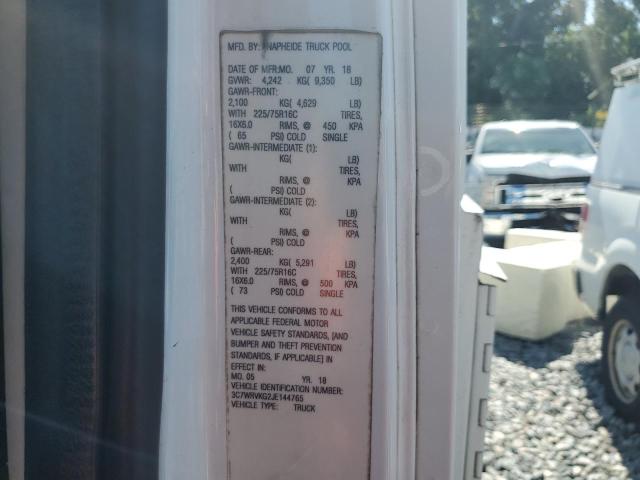 3C6URVJG5EE119765 - 2018 RAM PROMASTER 3500 HIGH Blanco foto 12