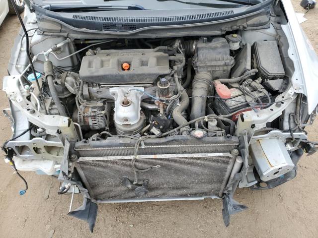 2HGFB2F58CH557923 - 2012 HONDA CIVIC LX SILVER photo 11