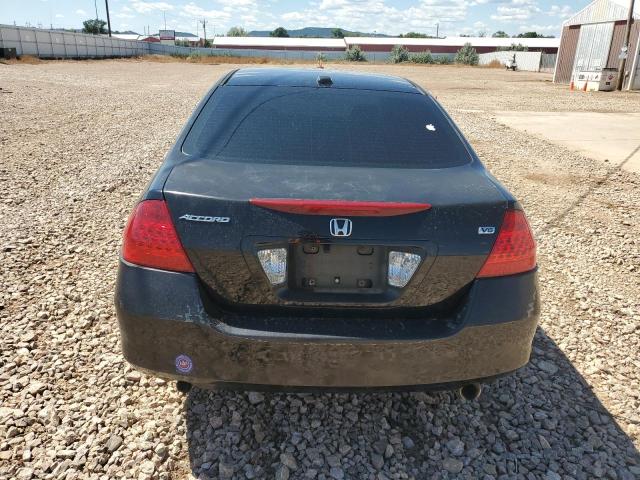 1HGCM66817A074485 - 2007 HONDA ACCORD EX BLACK photo 6
