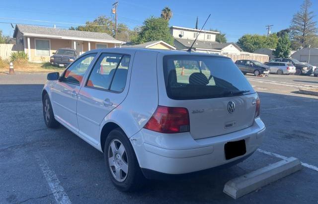 WVWGH21J3YW521314 - 2000 VOLKSWAGEN GOLF GLS WHITE photo 3