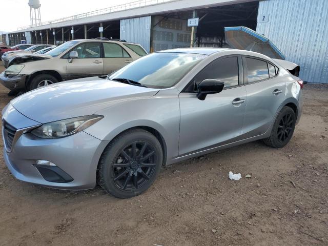 JM1BM1T76E1136968 - 2014 MAZDA 3 SV SILVER photo 1