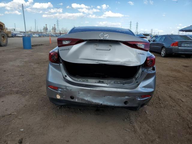 JM1BM1T76E1136968 - 2014 MAZDA 3 SV SILVER photo 6