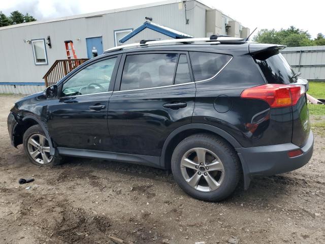 2T3RFREV5FW388071 - 2015 TOYOTA RAV4 XLE BLACK photo 2