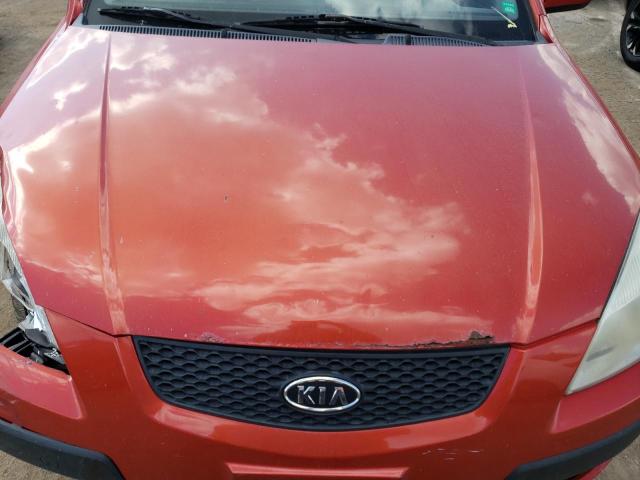 KNADE123X86361290 - 2008 KIA RIO BASE RED photo 11