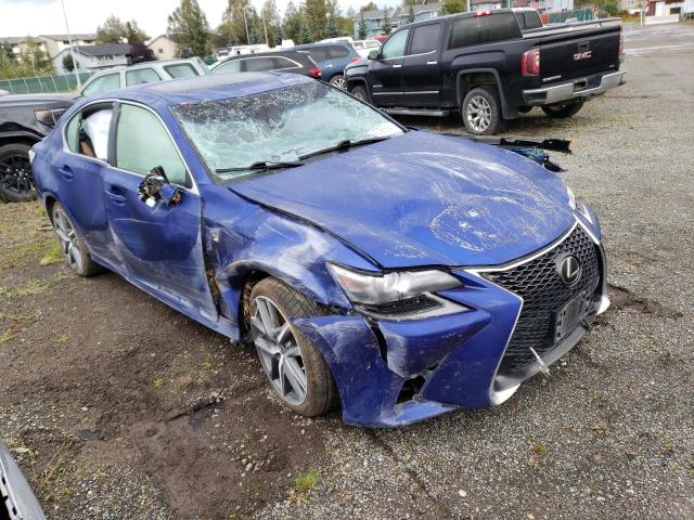 JTHCZ1BL8JA008003 - 2018 LEXUS GS 350 BASE BLUE photo 4