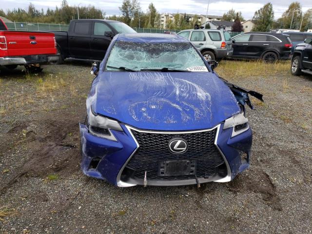 JTHCZ1BL8JA008003 - 2018 LEXUS GS 350 BASE BLUE photo 5