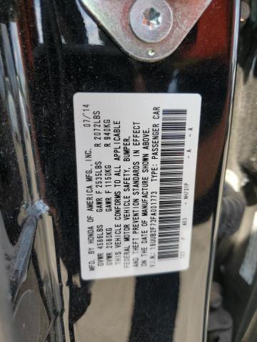 19UUB2F73FA001773 - 2015 ACURA TLX ADVANCE BLACK photo 12