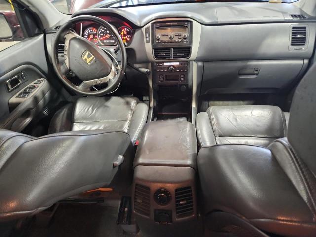 2HKYF18537H526966 - 2007 HONDA PILOT EXL BURGUNDY photo 8