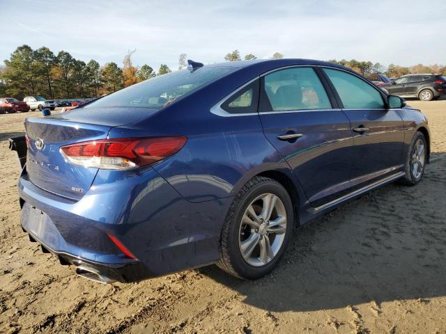 5NPE34AF5JH661700 - 2018 HYUNDAI SONATA SPORT BLUE photo 3