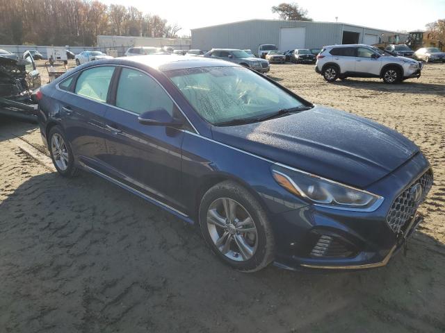 5NPE34AF5JH661700 - 2018 HYUNDAI SONATA SPORT Azul foto 4