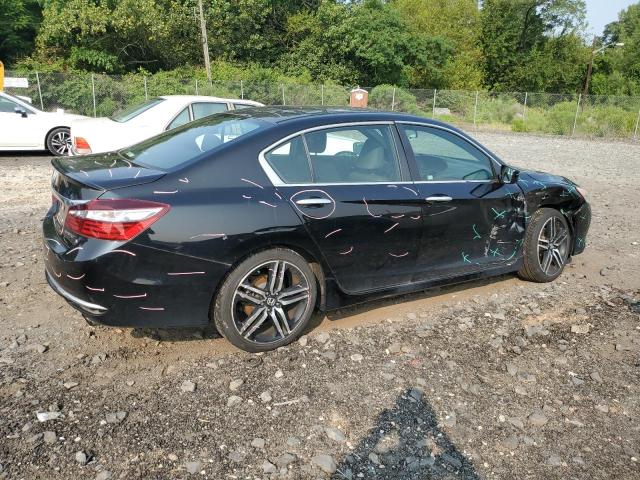 1HGCR2F59HA205535 - 2017 HONDA ACCORD SPORT Schwarz Foto 3