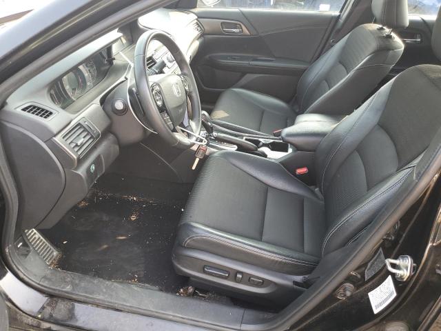 1HGCR2F59HA205535 - 2017 HONDA ACCORD SPORT Schwarz Foto 7