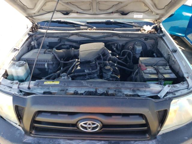 5TETX22N47Z342770 - 2007 TOYOTA TACOMA ACCESS CAB ვერცხლისფერი ფოტო 11
