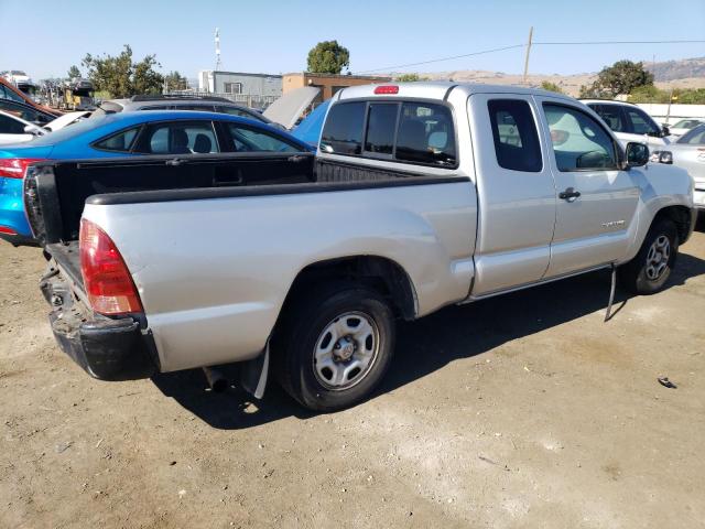 5TETX22N47Z342770 - 2007 TOYOTA TACOMA ACCESS CAB ვერცხლისფერი ფოტო 3