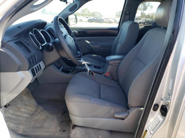5TETX22N47Z342770 - 2007 TOYOTA TACOMA ACCESS CAB ვერცხლისფერი ფოტო 7