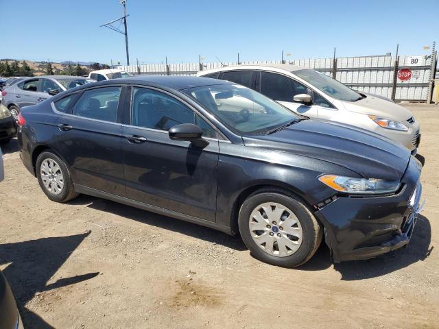 3FA6P0G78ER158639 - 2014 FORD FUSION S BLACK photo 4