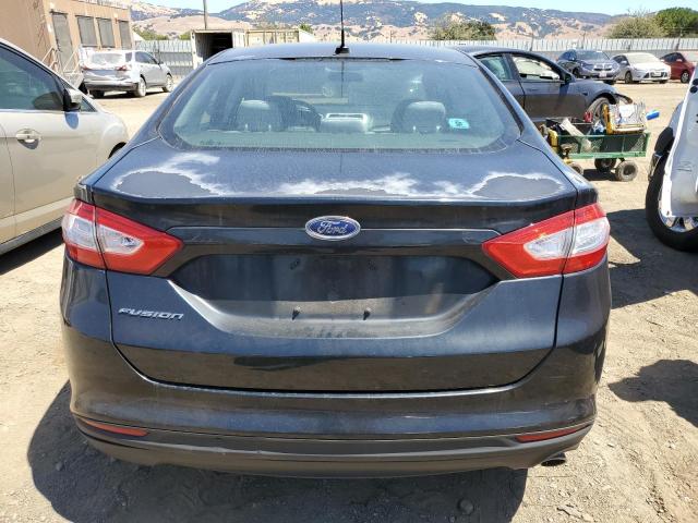 3FA6P0G78ER158639 - 2014 FORD FUSION S BLACK photo 6